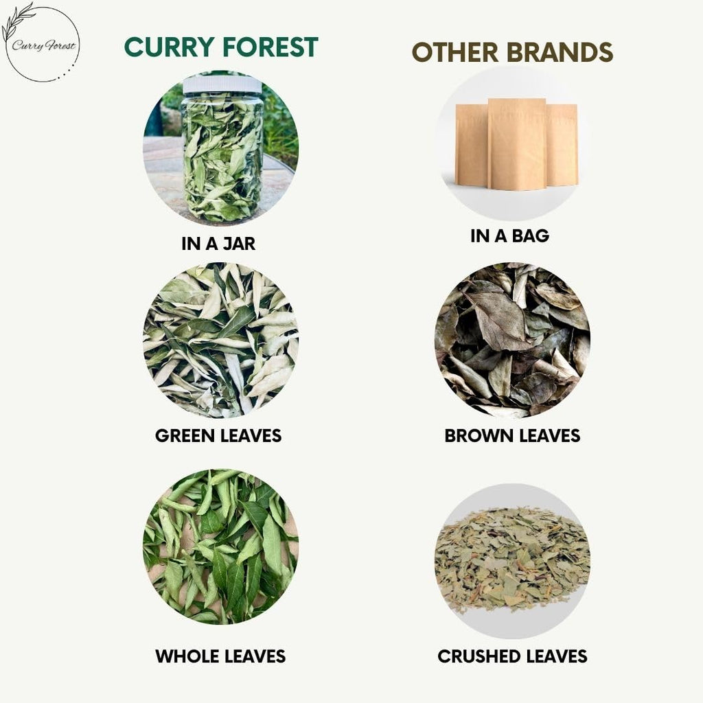 Curry Forest Dried Curry Leaves